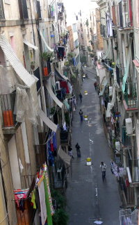 Straße in Raval, Barcelona