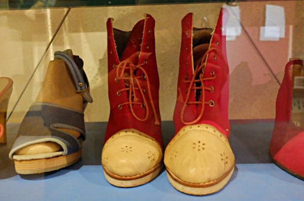 Schuhe aus der Produktion der Union Sandalière